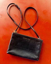 Black Saffiano Leather Tote Bag with Gold MK Logo (authenticity uncertain) — listing 6