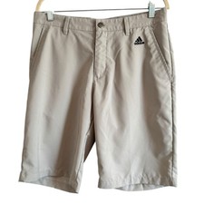 Adidas Men's Golf Shorts, Light Gray, Size 34 — listing 5