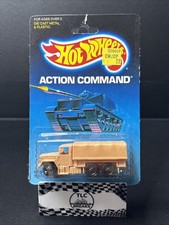 Vintage Die-Cast Military Troop Transport Truck with Rear-Mounted Cannon and Seated Soldier Figures — listing 5