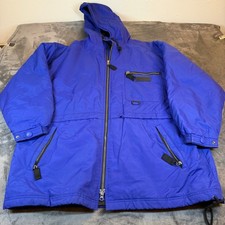 EBTEK Eddie Bauer Men's Black Ripstop Nylon Hooded Windbreaker Jacket, Size XXL — listing 6