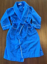 Vintage Tom & Jerry Toddler Robe, Blue Foulard Print with Red Piping, Size T3 — listing 3