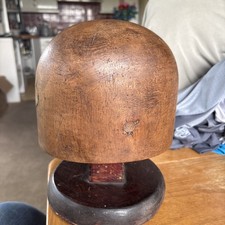 1920s Wooden Hat Block / Milliner's Hat Form — listing 6