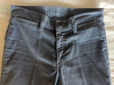 Vintage 1970s Levi's Bell Bottom Flare Jeans, Light Wash, Distressed Hem — listing 5