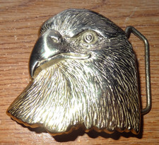 Vintage Flying Eagle Belt Buckle with Iridescent Finish — listing 4