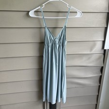Victoria's Secret Ivory Silk Satin Slip Dress, Size L — listing 3