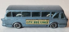 Vintage Matchbox Lesney No. 68 Mercedes Coach Diecast Bus, Turquoise/Yellow — listing 3
