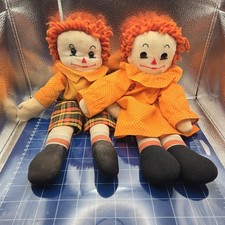 Vintage Raggedy Ann and Andy Cloth Doll Pair — listing 4