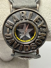 Bulova 76B18 Harley-Davidson Bulova Blue Flame Dial Stainless Steel Watch 76B18 — listing 6