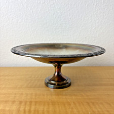 Oneida Silversmiths Silverplate Bowl with Repoussé Floral Design — listing 5