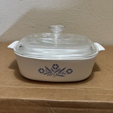 Vintage CorningWare Casserole Dish Lot - Cornflower Blue & Spice of Life (5 pieces) — listing 5