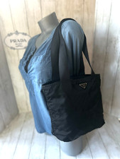 Prada Vela Nylon Cosmetic Pouch Contenitore in Brandy — listing 6