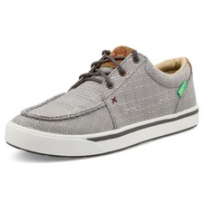 HOOEY by Twisted X Slip-On Casual Shoes, Gray Textile, Men's Size 9.5M — listing 5