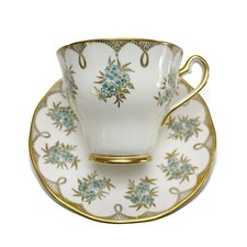 Salisbury Bone China Floral Teacup and Saucer Pattern 2829 — listing 4