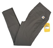 Carhartt Force Fitted Utility Leggings, Women's XS, Olive/Tarmac — listing 6