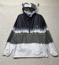 New Balance Hooded Windbreaker Jacket with Blue Ombré Gradient — listing 3