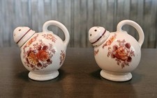 Vintage Hand-Painted Porcelain Rose Salt and Pepper Shaker Set, Japan — listing 3