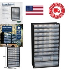 Multi-Drawer Plastic Small Parts Storage Organizer Cabinet — listing 4