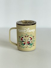 runDisney Holiday Insulated Travel Mug with Red Lid