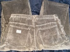 Green Corduroy Trousers with Button-Fly Front — listing 4