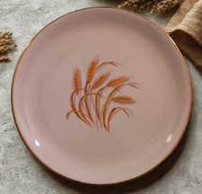 Homer Laughlin Golden Wheat Pattern Plates, Set of 2, listing 2