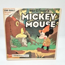 Vintage View-Master Reels Lot - Mickey Mouse & Disney