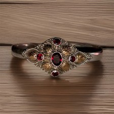 Black Hills Gold Women's Ring Size 5, Sterling Silver Band with 12K Gold Leaf Accents — listing 5