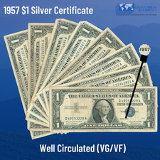 Series 1957A $1 Silver Certificate (Blue Seal)