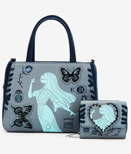 Loungefly x Disney Parks The Nightmare Before Christmas Embroidered Character Backpack (Gray) — listing 2
