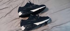 Nike Air Max Sneaker, Navy/Teal Knit Upper with Glitter Swoosh — listing 5