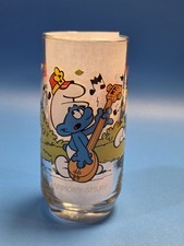 1983 Harmony Smurf Drinking Glass by Peyo / Wallace Berrie & Co. — listing 4