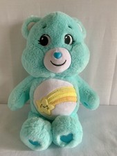 Care Bears Wish Bear Teal Plush with Music Note Belly Badge — listing 5