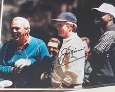 Jack Nicklaus Signed Black & White 8x10 Golf Photograph No documentation