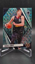 Panini Phoenix Nikola Jokic Blue Cracked Ice Prizm Basketball Card