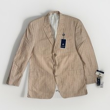 Sean John Men's Ivory/Cream Two-Button Sport Coat Blazer (New with Tags)