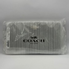 Coach Long Zip Around Wallet in Brown Signature Canvas — listing 3