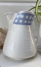 Vintage Yugoslavian Porcelain Water Pitcher with Peach Floral Transfer Decoration — listing 2