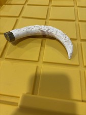 Carved Marine Ivory Scrimshaw Knife with Seal Motif and Figural Seal-Head Handle — listing 4