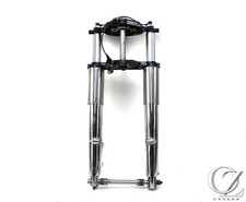 Harley-Davidson Front End Fork Assembly with Chrome Spoke Wheel and Tire Dyna / Softail — listing 2