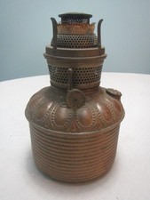Antique Victorian Banquet Oil Lamp with Onyx Column and Cast Metal Base (Electrified) — listing 4