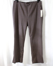 Crosby Khaki Ankle-Cut Pull-On Stretch Pants, Size 12, listing 3