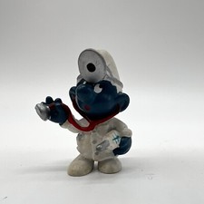 Doctor Smurf PVC Figure with Stethoscope and Hand Mirror — listing 4