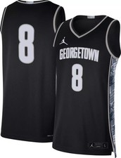 Jordan Brand Georgetown Hoyas #23 Player Basketball Jersey, Grey, Size Large — listing 5