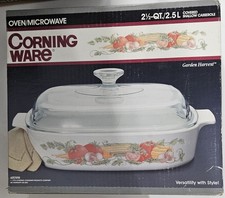 Vintage CorningWare Spice of Life A-10-B 2 Quart Casserole Dishes (La Marjolaine & Le Romarin) — listing 2