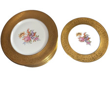 Heinrich & Co. Selb Bavaria Gold Encrusted Cabinet/Dinner Plate — listing 2