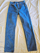 Levi's 501 Original Fit Jeans, Blue Medium Wash, W34 L32, Made in USA 2001