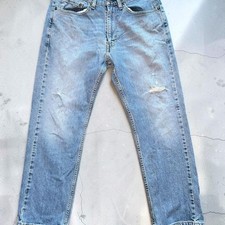 Levi's 505 Men's Straight Leg Jeans, Medium Wash, W33 L34 — listing 6