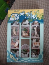 Set of 3 Vintage Bone China Cat Collectible Thimbles — listing 4