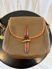 Dooney & Bourke Brown Leather Domed Satchel Handbag — listing 2