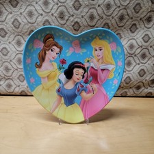 Zak Designs Disney Princess Melamine Dinner Plate (Belle, Ariel, Rapunzel) — listing 5