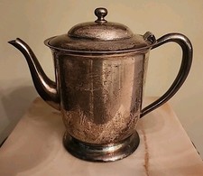 Academy Silver on Copper 3-Piece Tea Set (Teapot, Creamer, Open Sugar) — listing 6